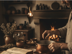 Houdinio triukai virtuvėje: ką garsūs istorijos vyrai gamindavo laisvalaikiu ir ko iš jų galime pasimokyti? vyras gamina senais laikais