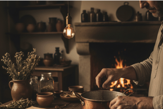 Houdinio triukai virtuvėje: ką garsūs istorijos vyrai gamindavo laisvalaikiu ir ko iš jų galime pasimokyti? vyras gamina senais laikais