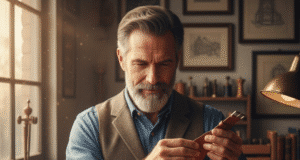 Tikroji pagarba: kodėl ji kyla iš savivertės, o ne baimės meistras gamina odinę apyrankę