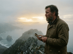 Gyvenimo tikslas: kodėl be jo vyras dūsta ir kaip jį atrasti vyras kalno viršūnėje stovi su kompasu