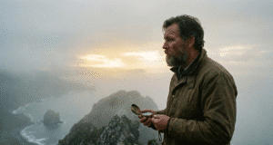 Gyvenimo tikslas: kodėl be jo vyras dūsta ir kaip jį atrasti vyras kalno viršūnėje stovi su kompasu