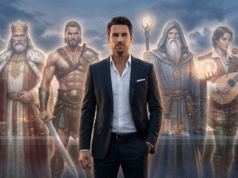 Brandus vyriškumas praktiškai: Kaip sujungti 4 archetipus ir tapti savo gyvenimo šeimininku šiuolaikinis vyras ir keturi jo archetipai už nugaros